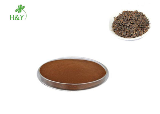 Health Care Herbal Extract Powder / Pu Erh Tea Powder Dark Red Color Reduce Blood Pressure