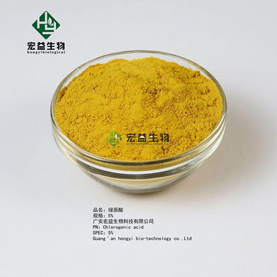 5% Yellow Powder Natural Chlorogenic Acid Extract
